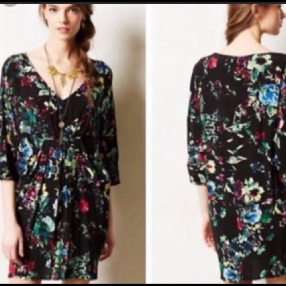 Anthropologie Mauve tunic